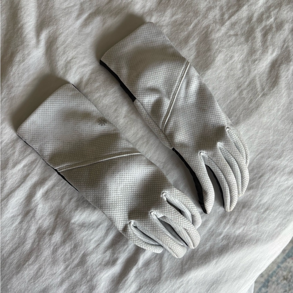 Athleta Softshell White Gloves